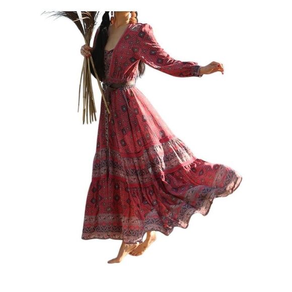 Tulle & Batiste Shanaya Gown Maxi Dress $269  Sz M - Picture 2 of 7